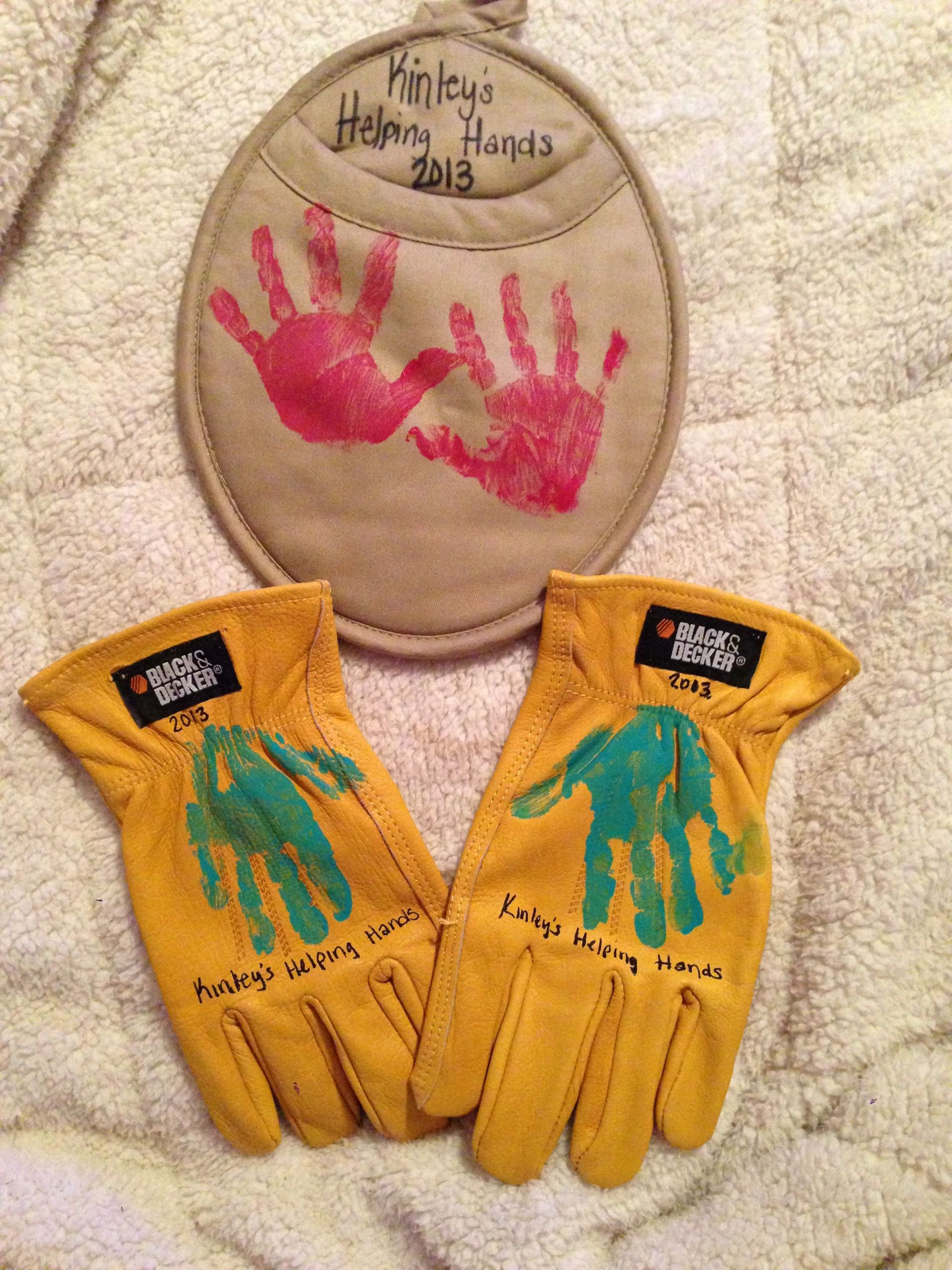 DIY Father'S Day Gifts For Grandpa
 Handprints Birthday presents for grandparents