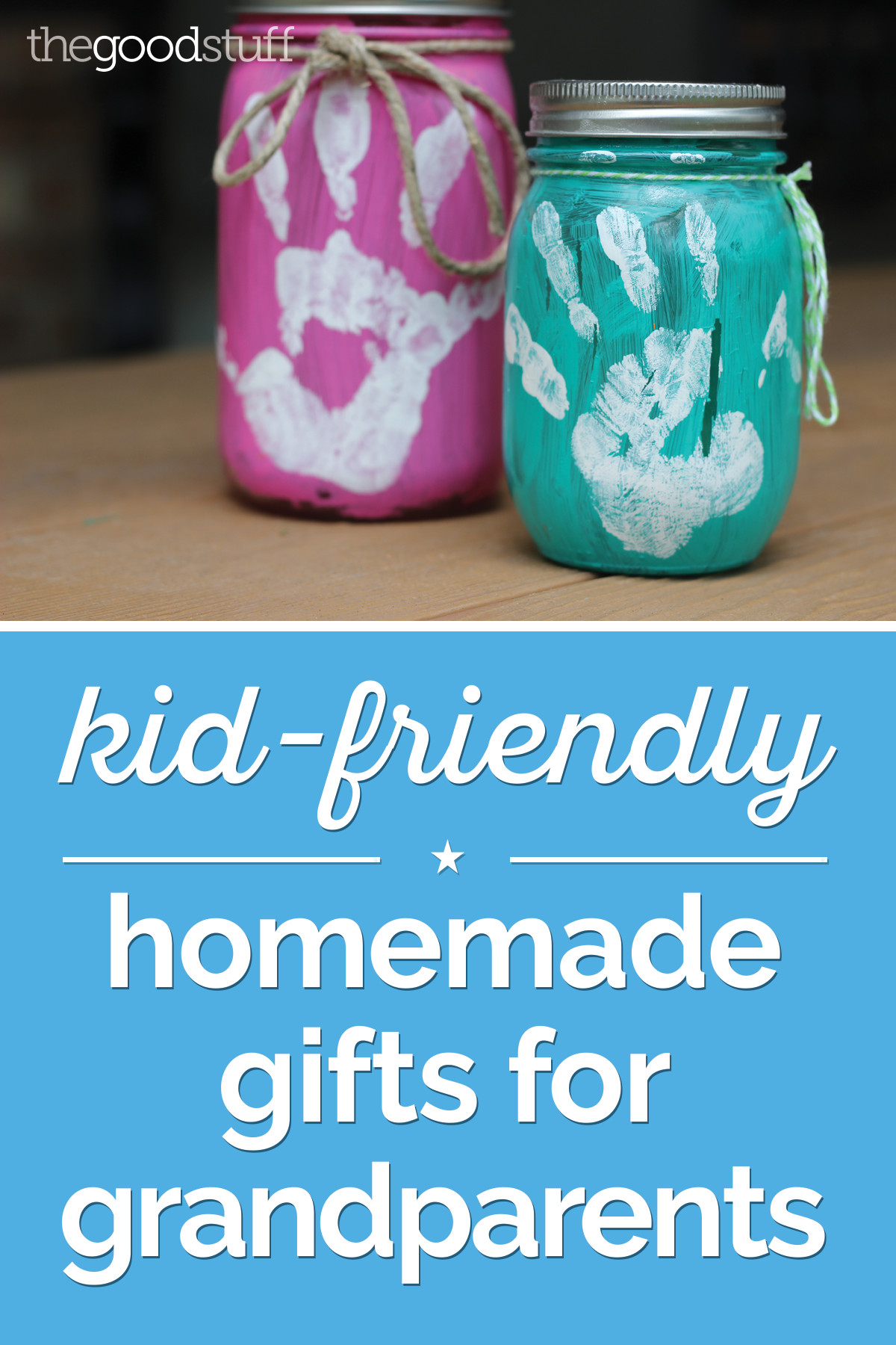 DIY Father'S Day Gifts For Grandpa
 Kid Friendly Homemade Gifts for Grandparents thegoodstuff