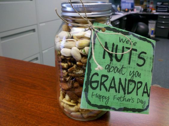 DIY Father'S Day Gifts For Grandpa
 Nuts About Grandpa