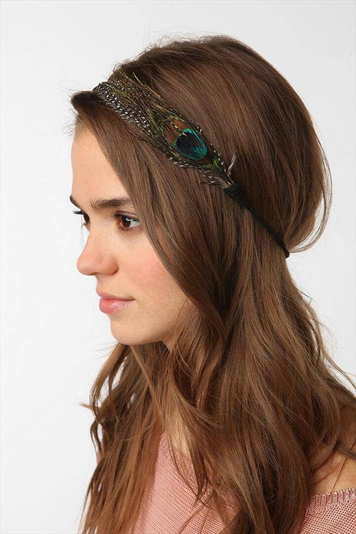DIY Feather Hair Clips
 14 DIY Feather Hair Accessories Suggestions