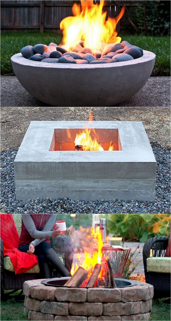 DIY Fire Pit Kits
 24 Best Outdoor Fire Pit Ideas to DIY or Buy A Piece