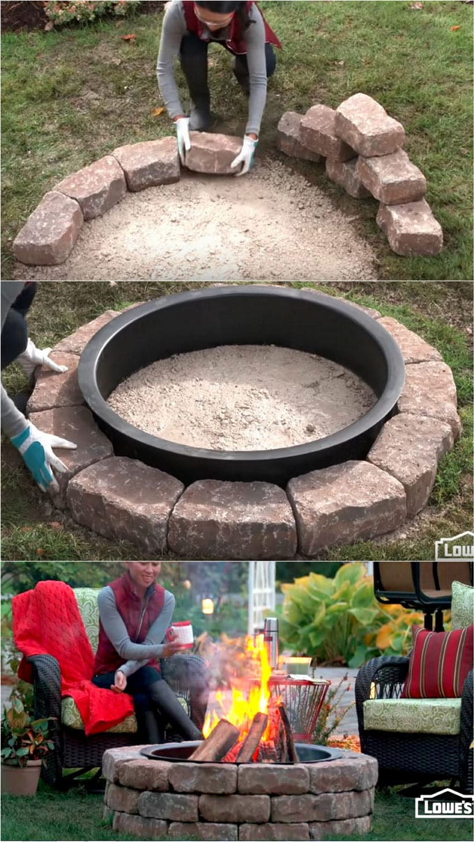 DIY Fire Pit Kits
 24 Best Outdoor Fire Pit Ideas to DIY or Buy A Piece