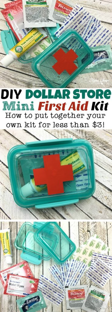 DIY First Aid Kits
 DIY Dollar Store Mini First Aid Kits Mama CheapsMama Cheaps