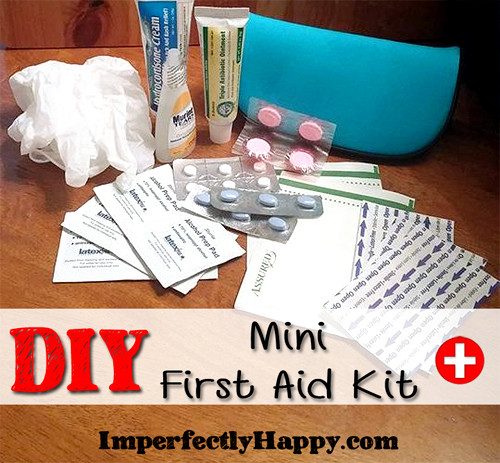 DIY First Aid Kits
 DIY Mini First Aid Kit Imperfectly Happy Homesteading