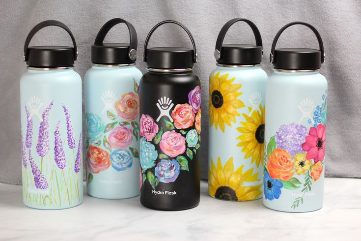 DIY Flask Decorating
 Ultimate Guide How to Paint Your Hydro Flask with 5 easy
