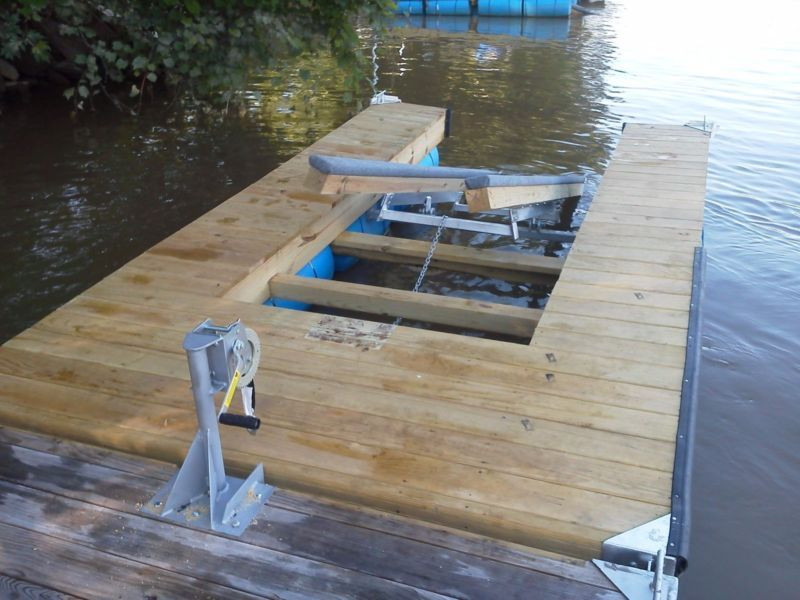 DIY Floating Dock Kits
 DIY Single Jet Ski Lift Dock Kit