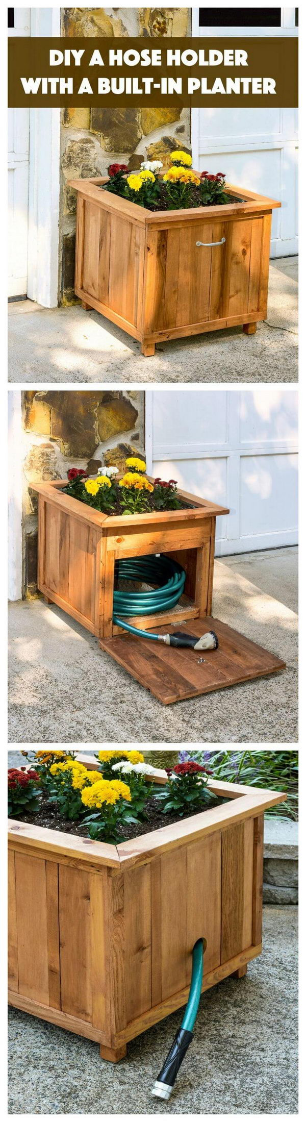 DIY Flower Boxes
 30 Creative DIY Wood and Pallet Planter Boxes To Style Up