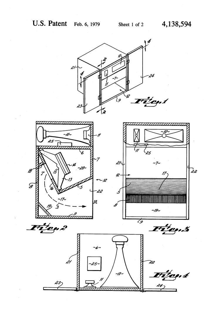 DIY Folded Horn Subwoofer Plans
 Patent US Small dimension low frequency folded