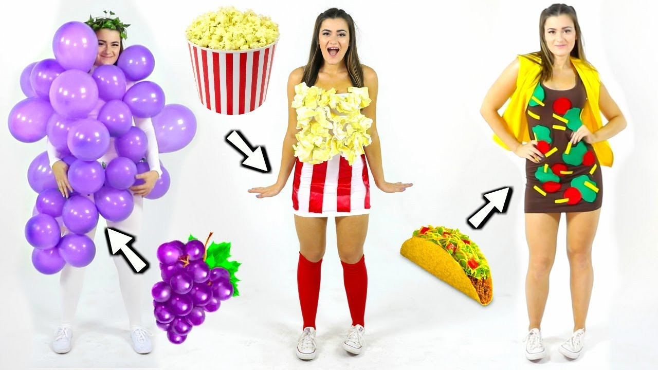 DIY Food Costume
 DIY Food Costumes Last Minute Halloween Costume Ideas