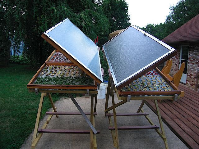 DIY Food Dehydrator Plans
 Solar dehydrator based on plans found at