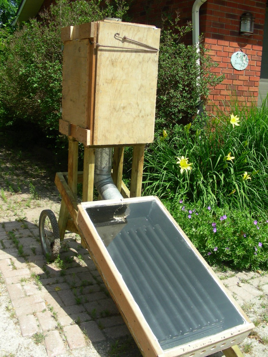 DIY Food Dehydrator Plans
 solar dehydrator