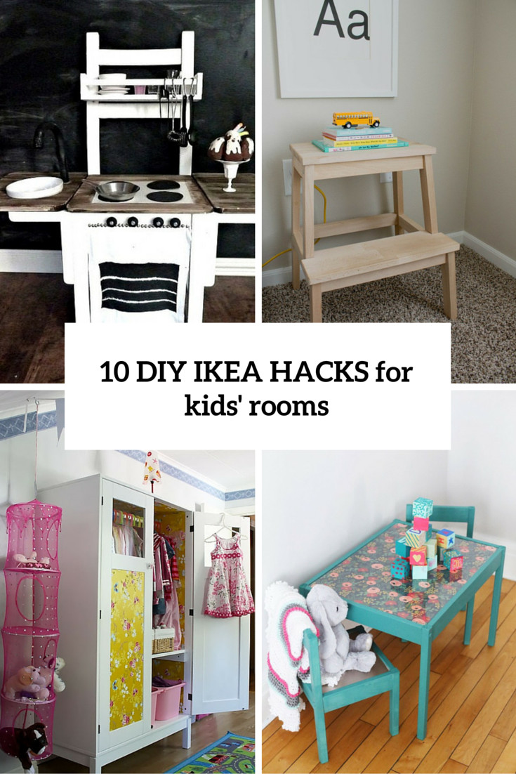 DIY For Kids Rooms
 10 Awesome DIY IKEA Hacks For Any Kids’ Room Shelterness