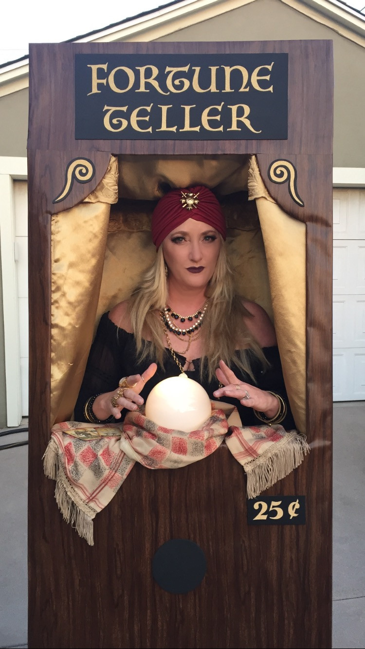 DIY Fortune Teller Costume
 Homemade Fortune Teller Adult Costume Costume Yeti