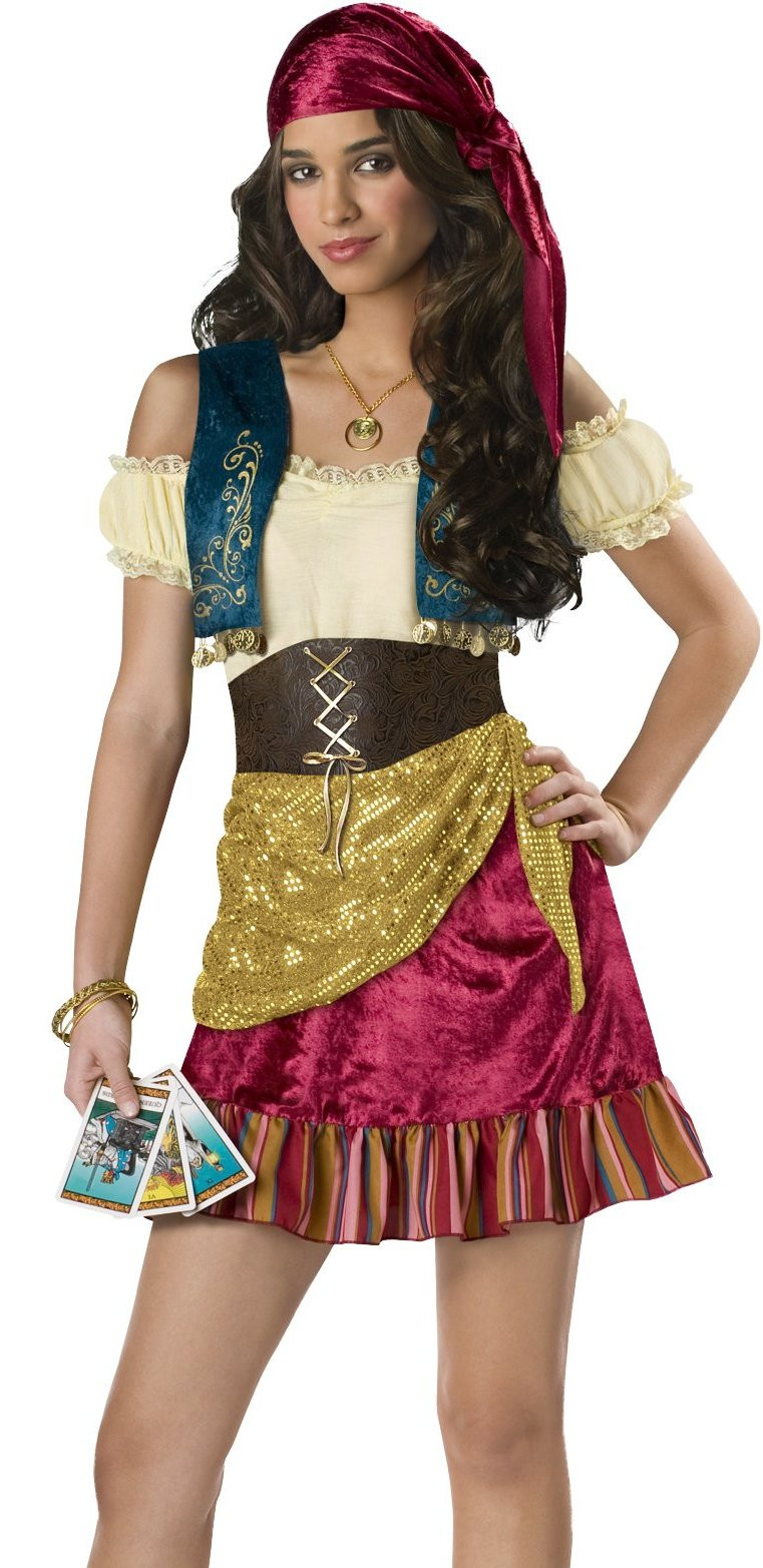 DIY Fortune Teller Costume
 Fortune Teller Costumes for Men Women Kids