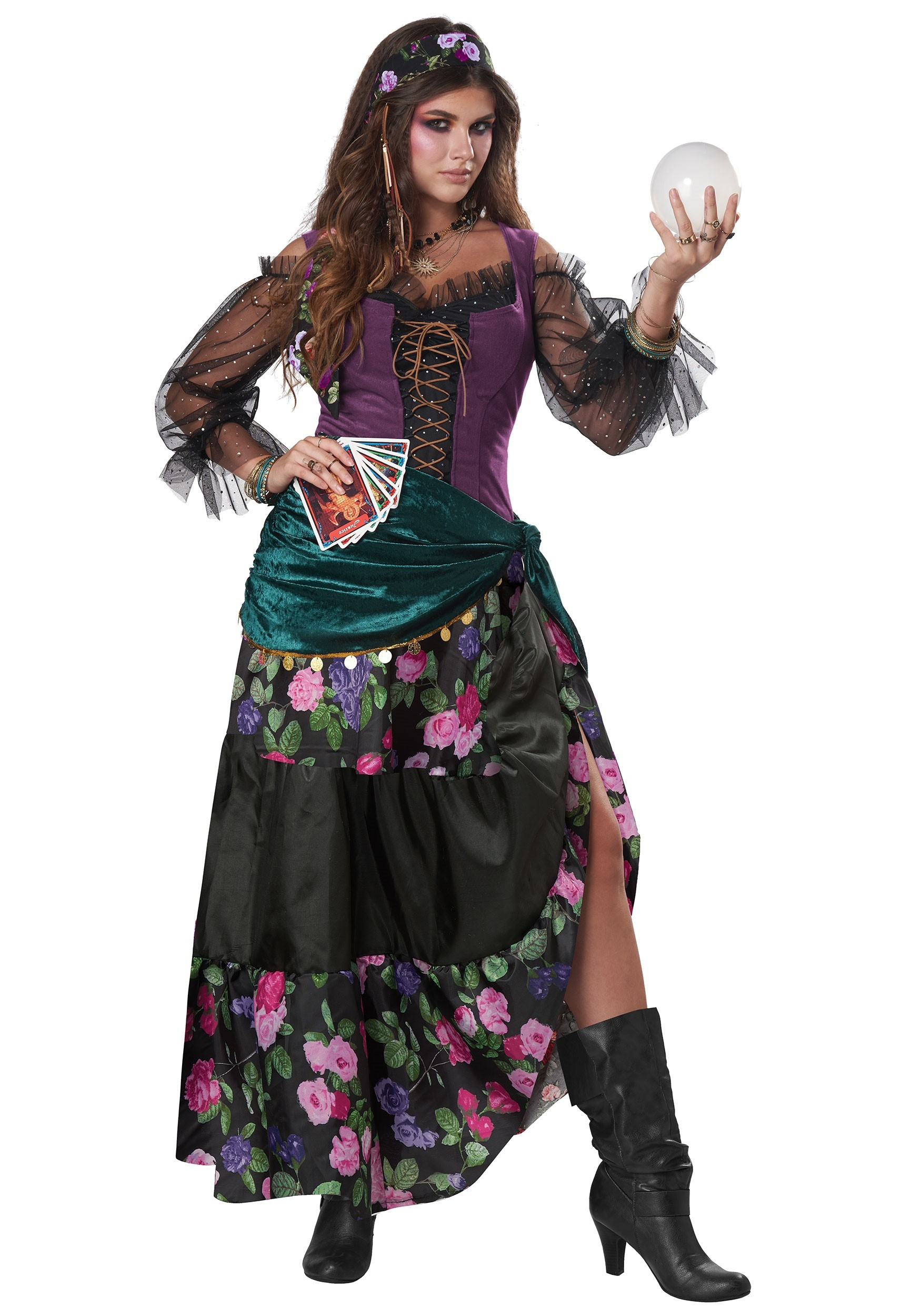 DIY Fortune Teller Costume
 Teller of Fortunes Costume for Women