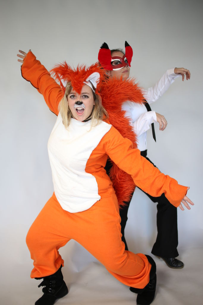 DIY Fox Costume
 Homemade "What Does the Fox Say" Costume 5 Steps with