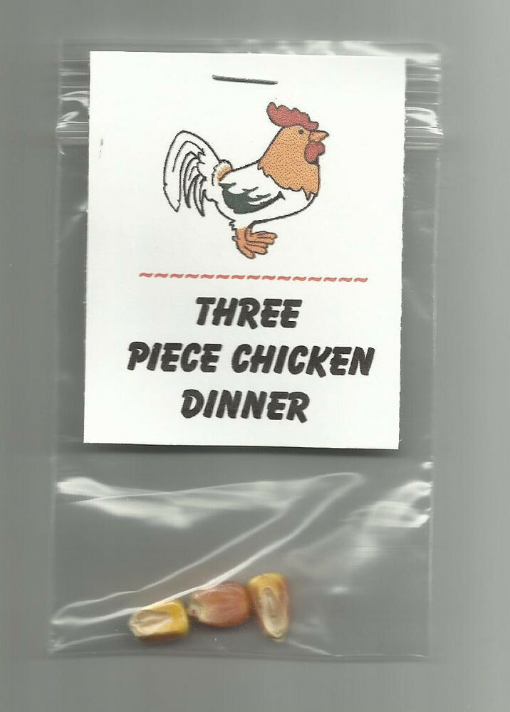 DIY Gag Gifts Ideas
 New Homemade Three Piece Chicken Dinner Novelty Gag Gift