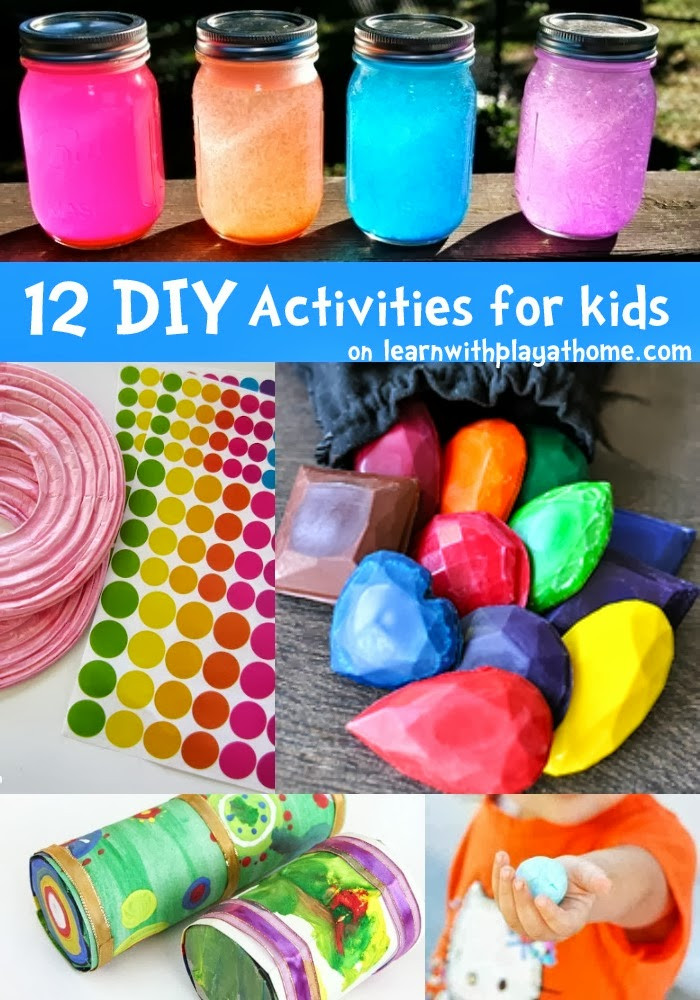 DIY Games For Toddlers
 Learn with Play at Home 12 fun DIY Activities for kids
