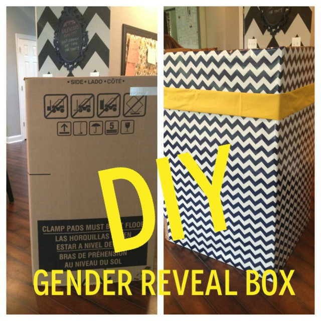 DIY Gender Reveal Box
 How to Make a Gender Reveal Box that has style and Plan