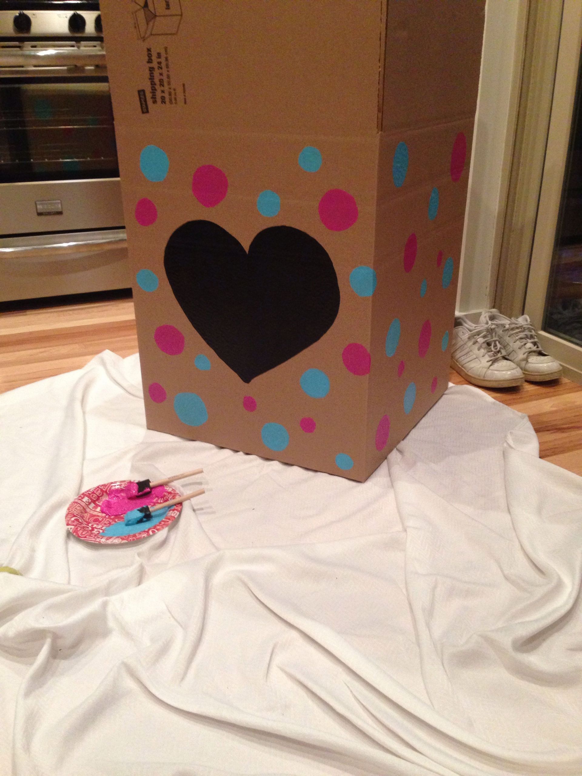 DIY Gender Reveal Box
 DIY Gender Reveal box Gender Reveal Party