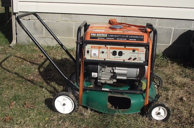 DIY Generator Wheel Kit
 DIY Portable Generator Cart GardenFork TV DIY Living