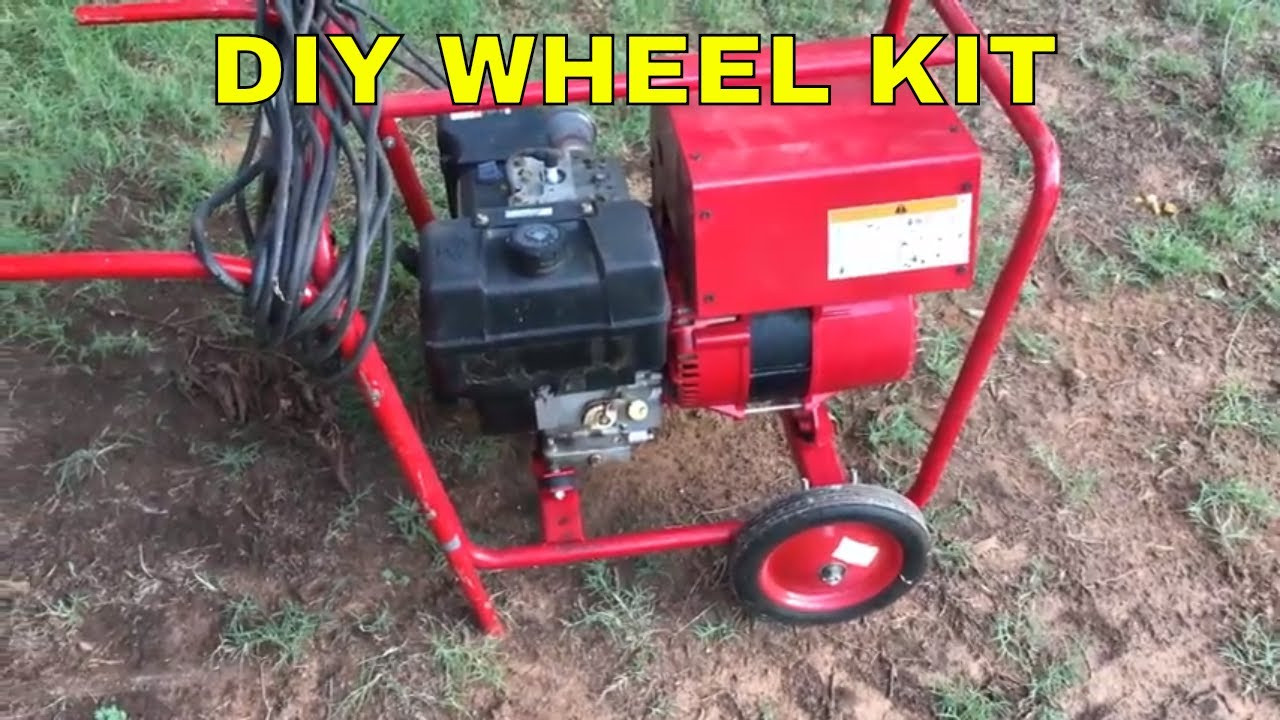 DIY Generator Wheel Kit
 DIY GENERATOR WHEEL KIT