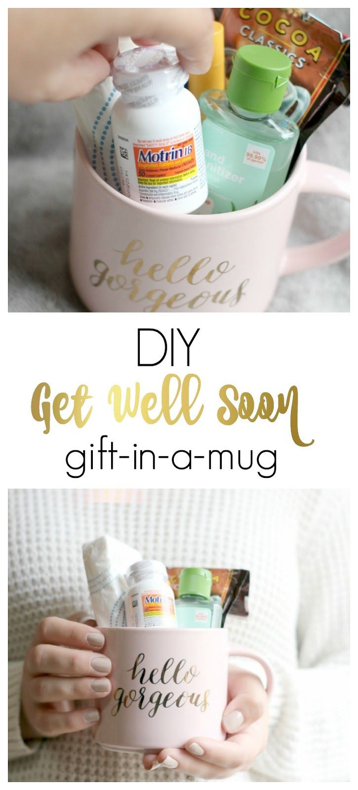 DIY Get Well Gifts
 DIY Get Well Soon "Gift in a Mug"