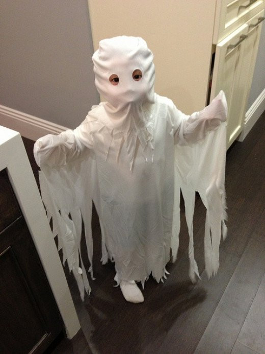 DIY Ghost Costume
 Homemade Ghost Costume Ideas