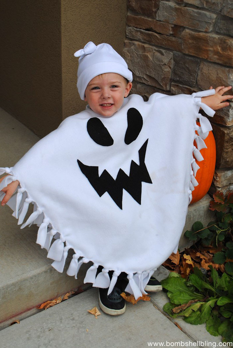 DIY Ghost Costume
 22 DIY Toddler Halloween Costumes