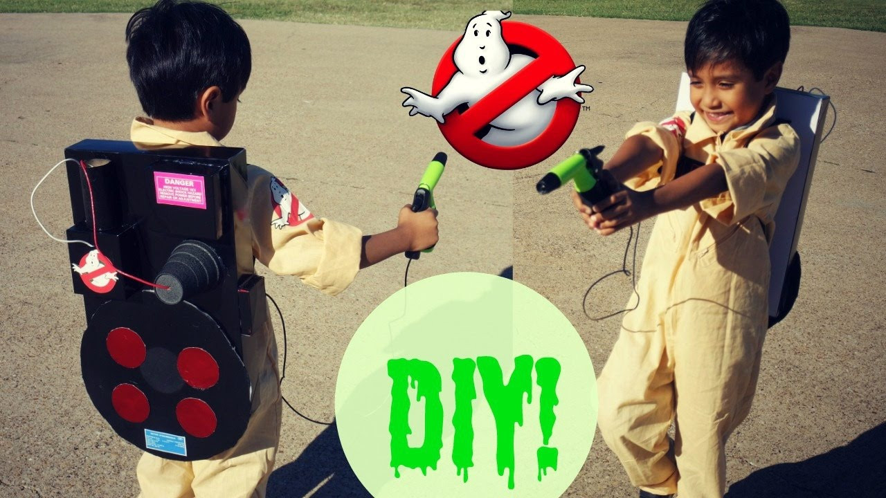 DIY Ghostbuster Costume
 Easy DIY Ghostbusters Proton Pack