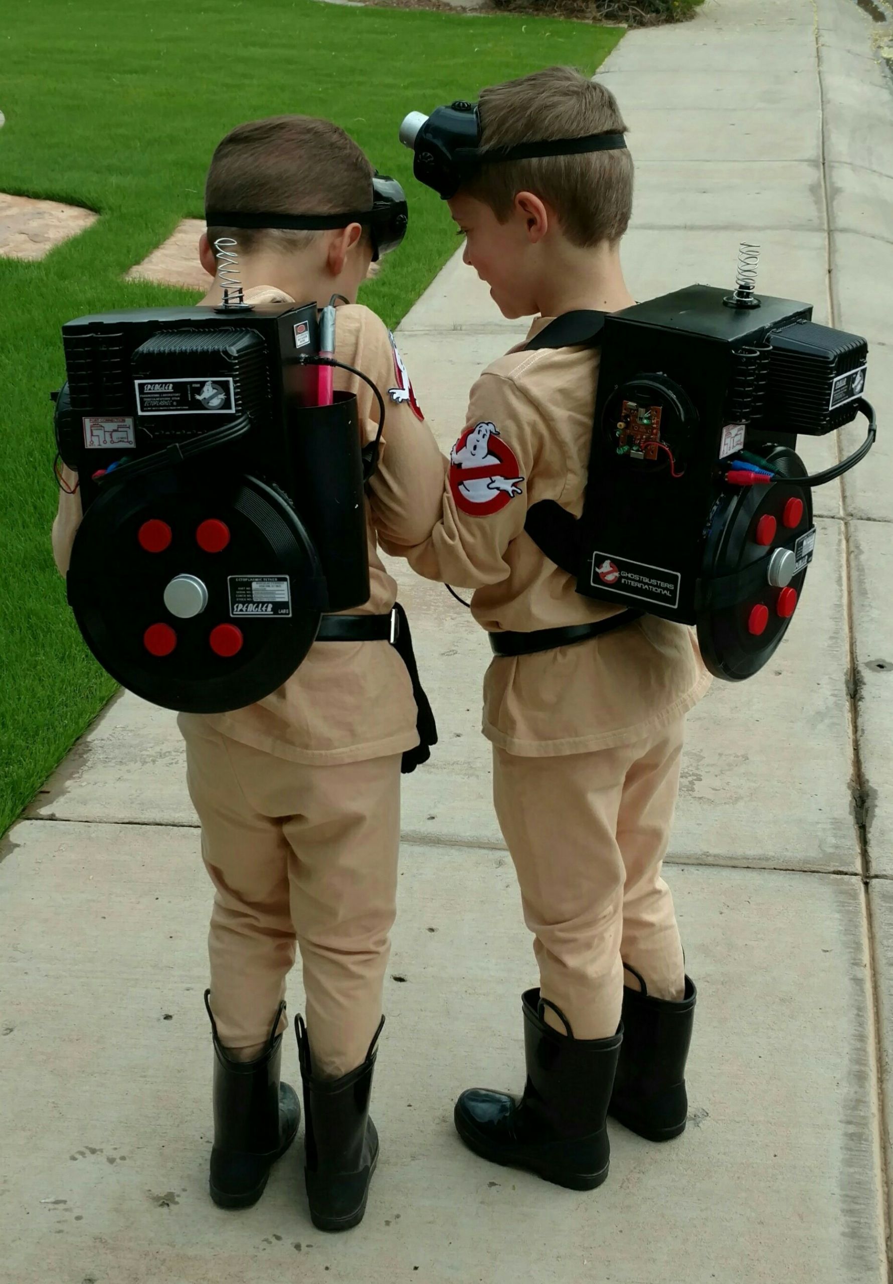 DIY Ghostbuster Costume
 DIY Ghostbusters Costumes for Twins Costume Yeti