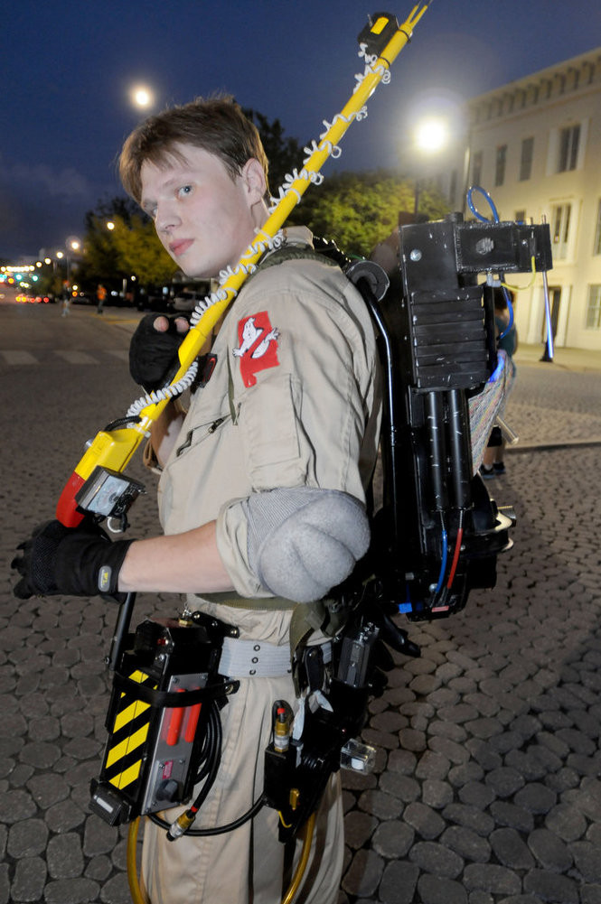 DIY Ghostbuster Costume
 Halloween Costume Contest — Win $100