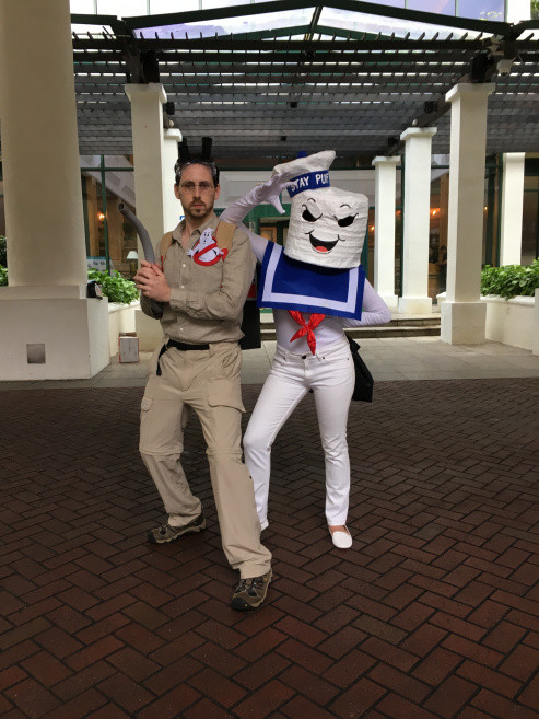 DIY Ghostbuster Costume
 DIY Ghostbusters & Stay Puft Marshmallow Man Costume – Ms