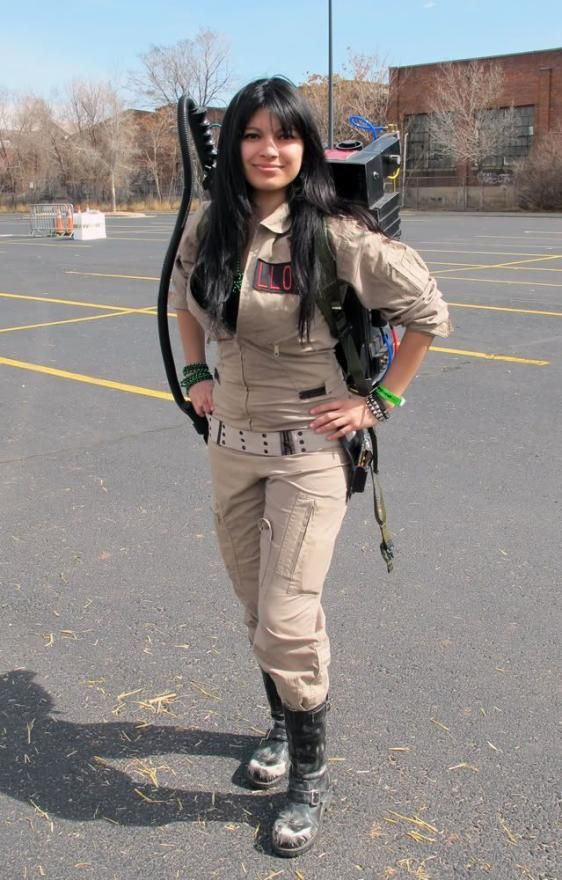 DIY Ghostbuster Costume
 A Ghostbusters Costume For Women