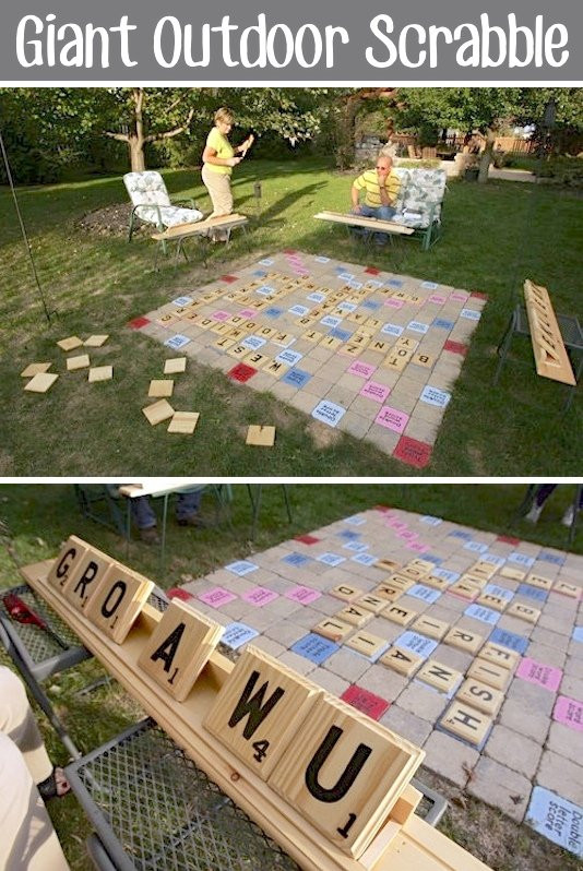 DIY Giant Outdoor Games
 30 Best Backyard Games For Kids and Adults