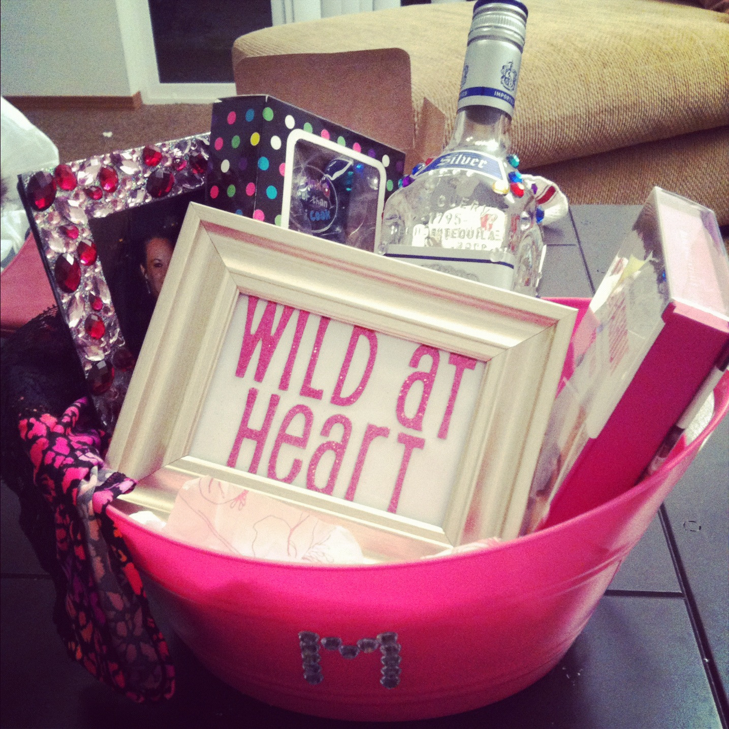 Diy Gift Basket Ideas For Her
 DIY Wild at Heart Gift Basket