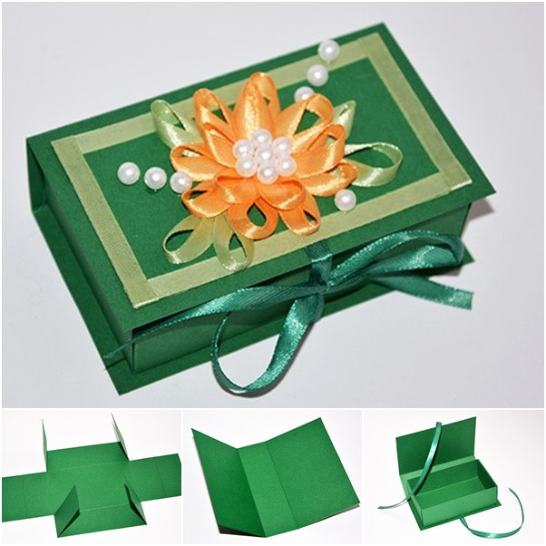 DIY Gift Box Templates
 Wonderful DIY Easy Paper Gift box