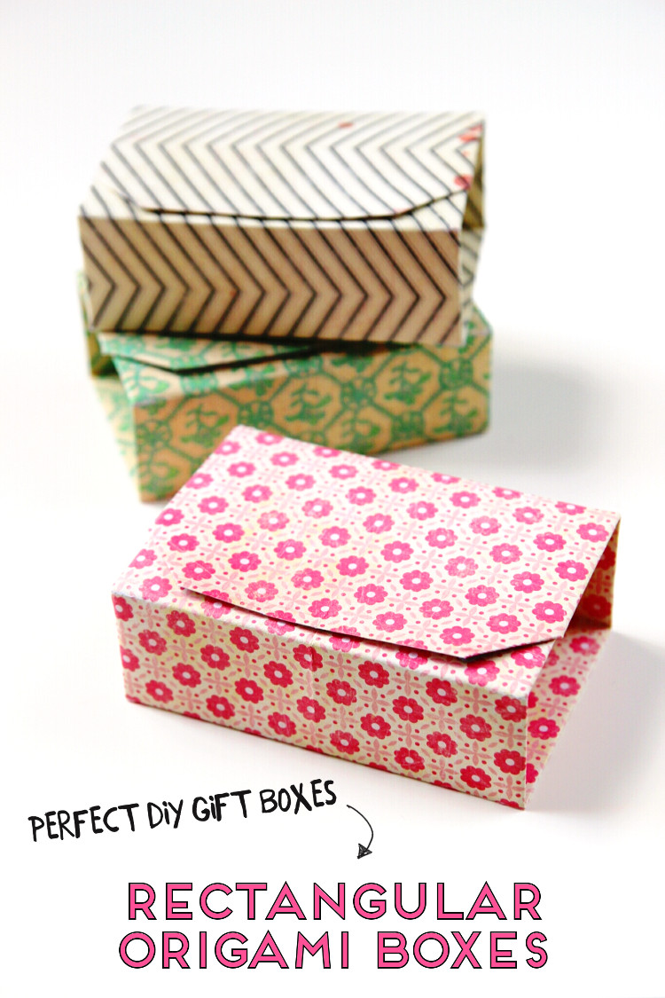 DIY Gift Box With Lid
 RECTANGULAR DIY ORIGAMI BOX — Gathering Beauty