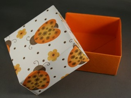 DIY Gift Box With Lid
 DIY Paper Origami Gift Box with Lid