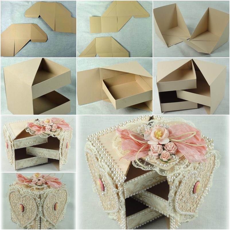 DIY Gift Boxes
 DIY Beautiful Gift Box with Hidden Drawers