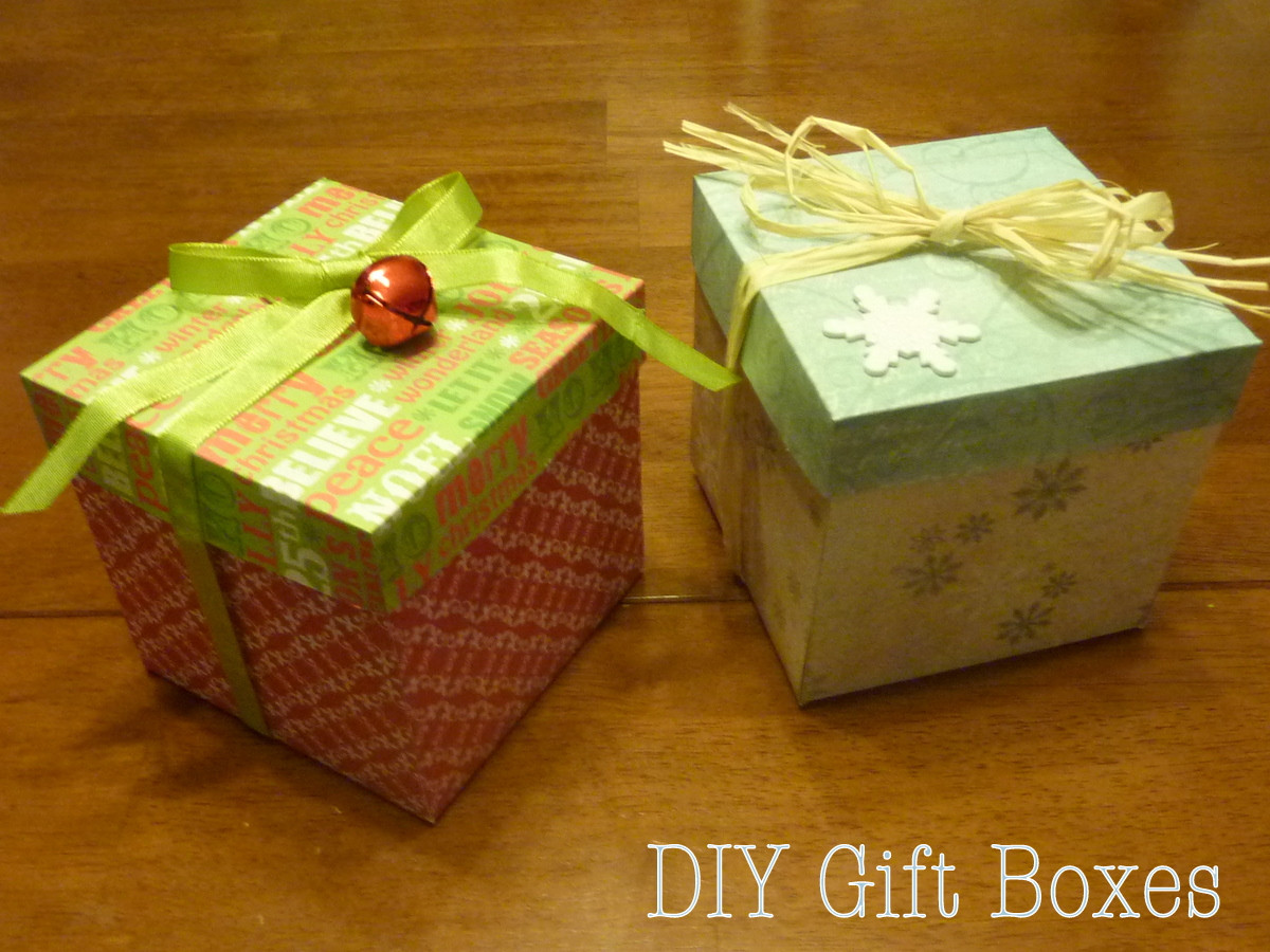 DIY Gift Boxes
 Love at Home DIY Gift Boxes Tutorial