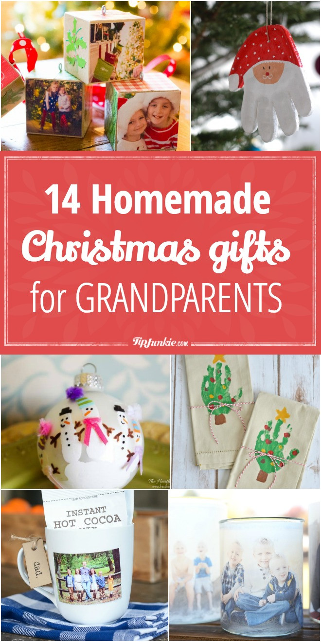 DIY Gift For Christmas
 14 Homemade Christmas Gifts for Grandparents – Tip Junkie
