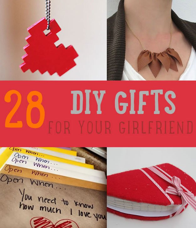 DIY Gift For Girlfriend
 28 DIY Gifts For Your Girlfriend