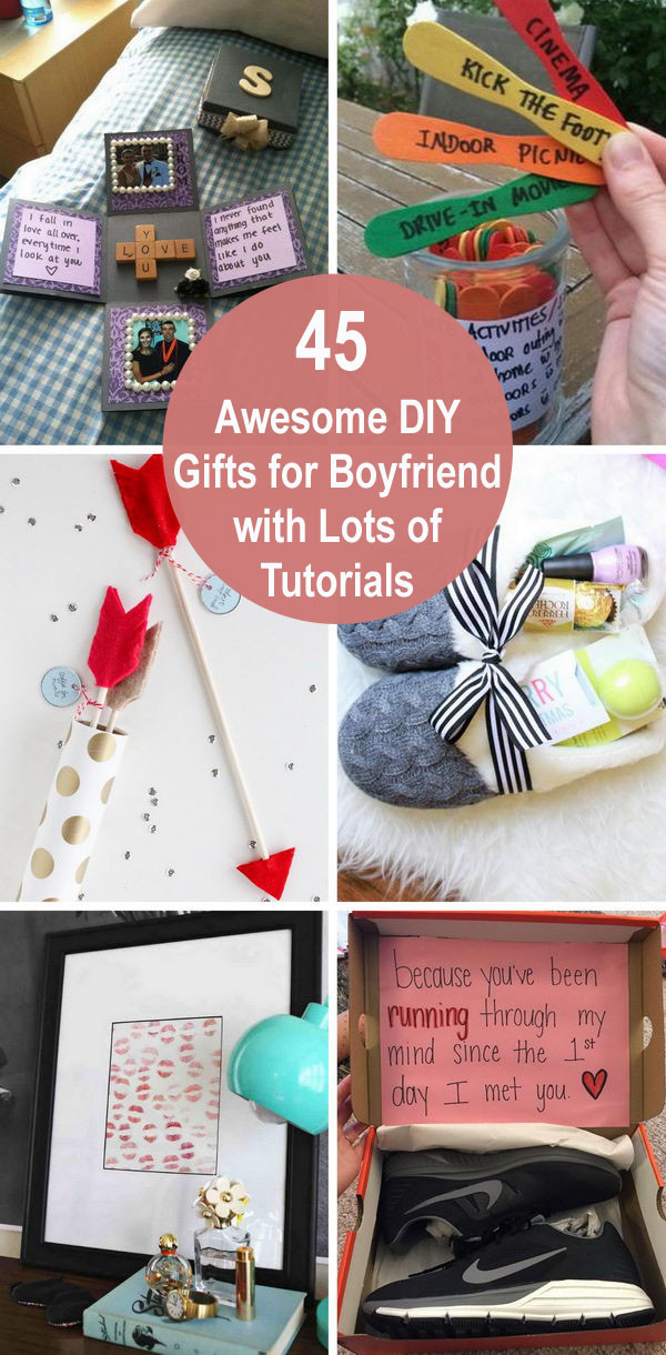 DIY Gift Idea For Boyfriend
 45 Awesome DIY Gifts For Boyfriend With Lots Tutorials 2019