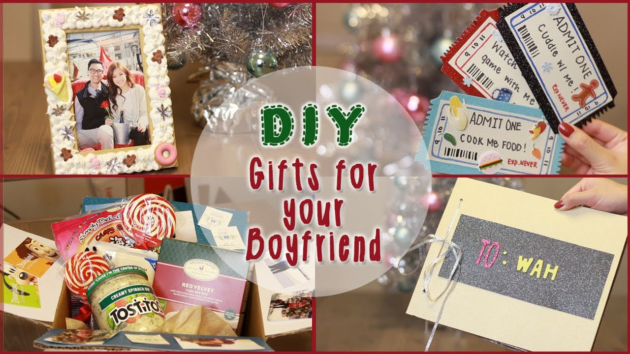 DIY Gift Idea For Boyfriend
 DIY 5 Christmas Gift Ideas for Your Boyfriend
