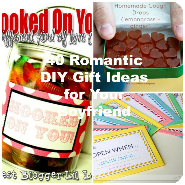 Diy Gift Ideas Boyfriend
 40 Romantic DIY Gift Ideas for Your Boyfriend You Can Make