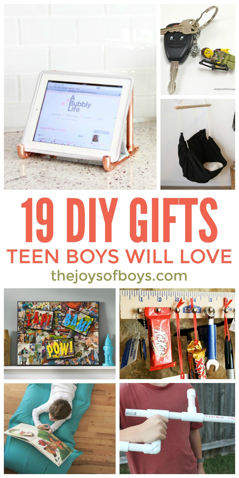 Diy Gift Ideas For Boys
 DIY Gifts Teen Boys Will Love Homemade Gifts For Teen Boys