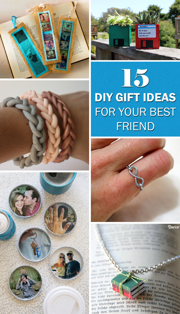 DIY Gift Ideas For Friend
 15 Delightful DIY Gift Ideas for Your Best Friend