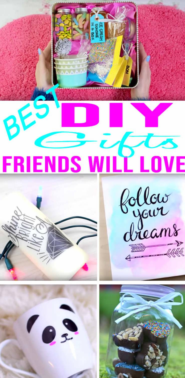 DIY Gift Ideas For Friend
 BEST DIY Gifts For Friends EASY & CHEAP Gift Ideas To