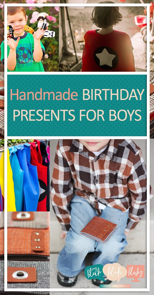 DIY Gifts For Boy
 Handmade Birthday Presents for Boys